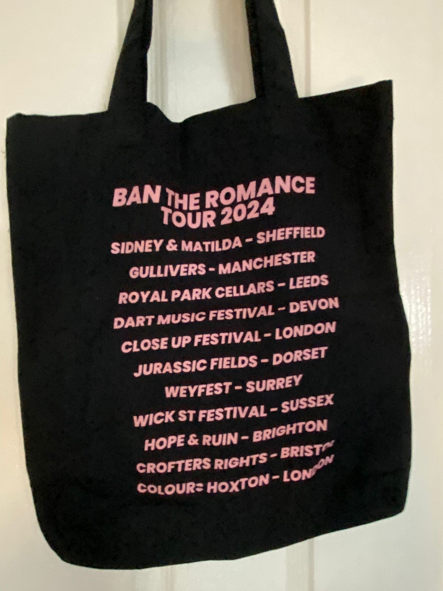 Ban The Romance Tour Tote Bag